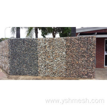 Iron Wire Mesh Welded Gabion Wall From Poland